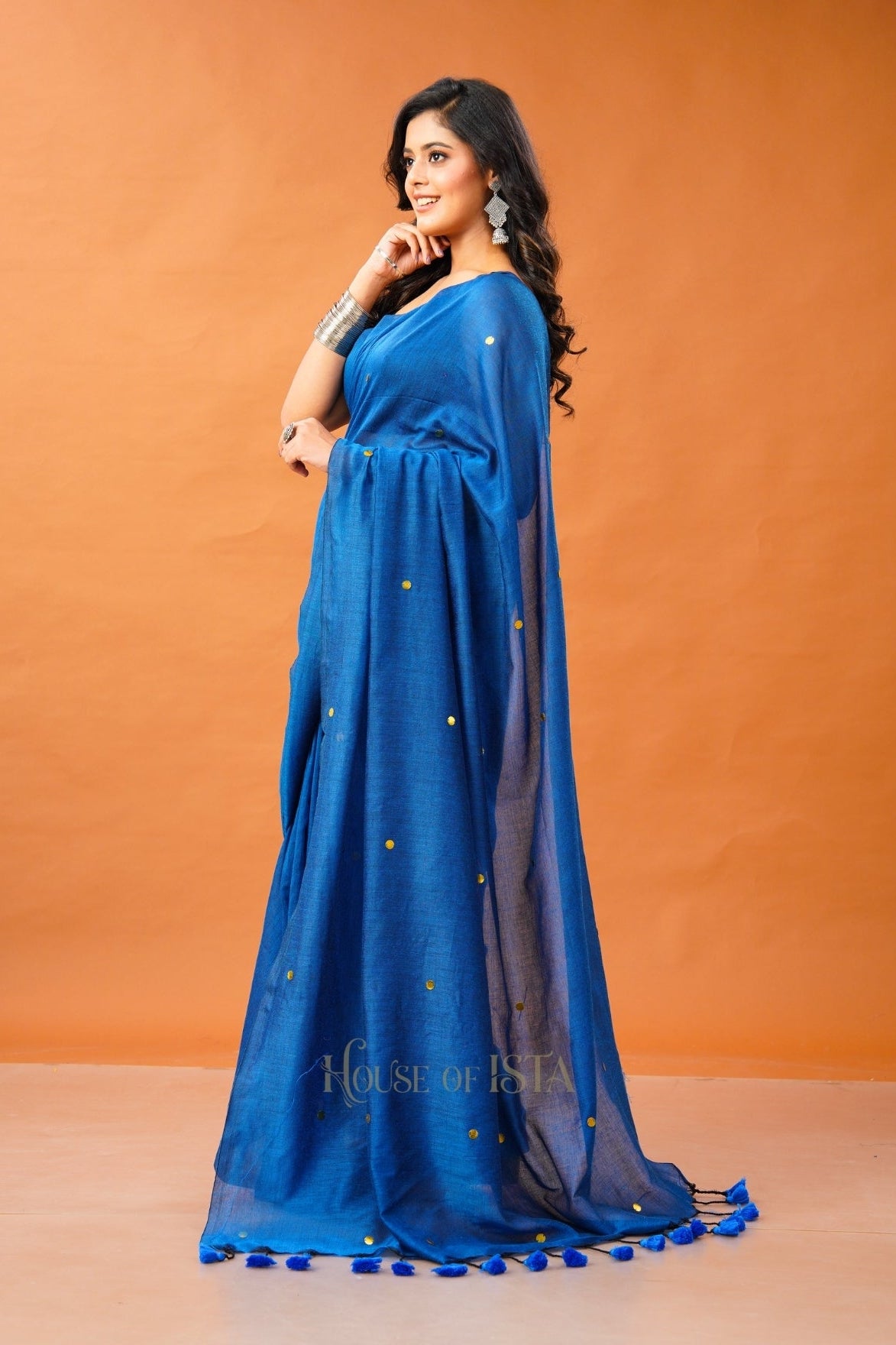 Neel Taara Cotton Saree