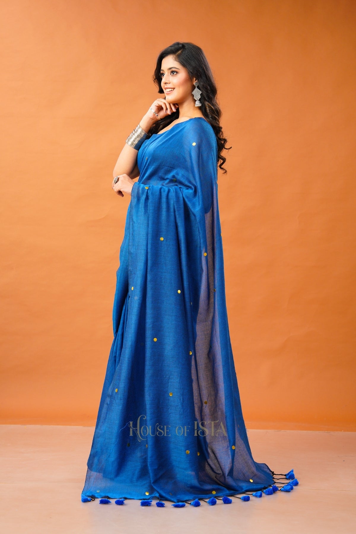 Neel Taara Cotton Saree