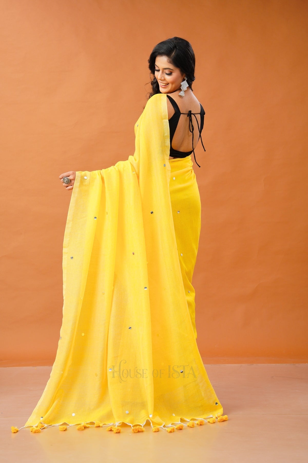 Basanti Bela Cotton Saree