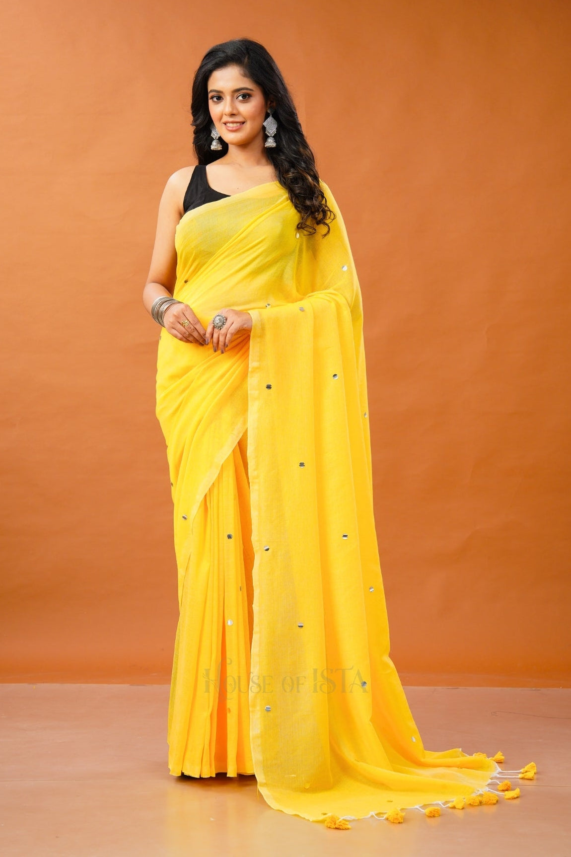Basanti Bela Cotton Saree