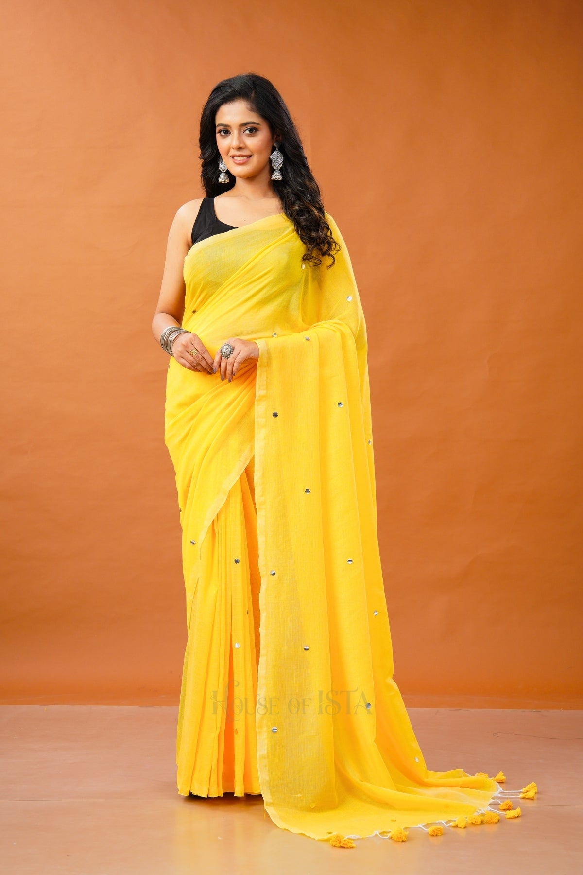 Basanti Bela Cotton Saree