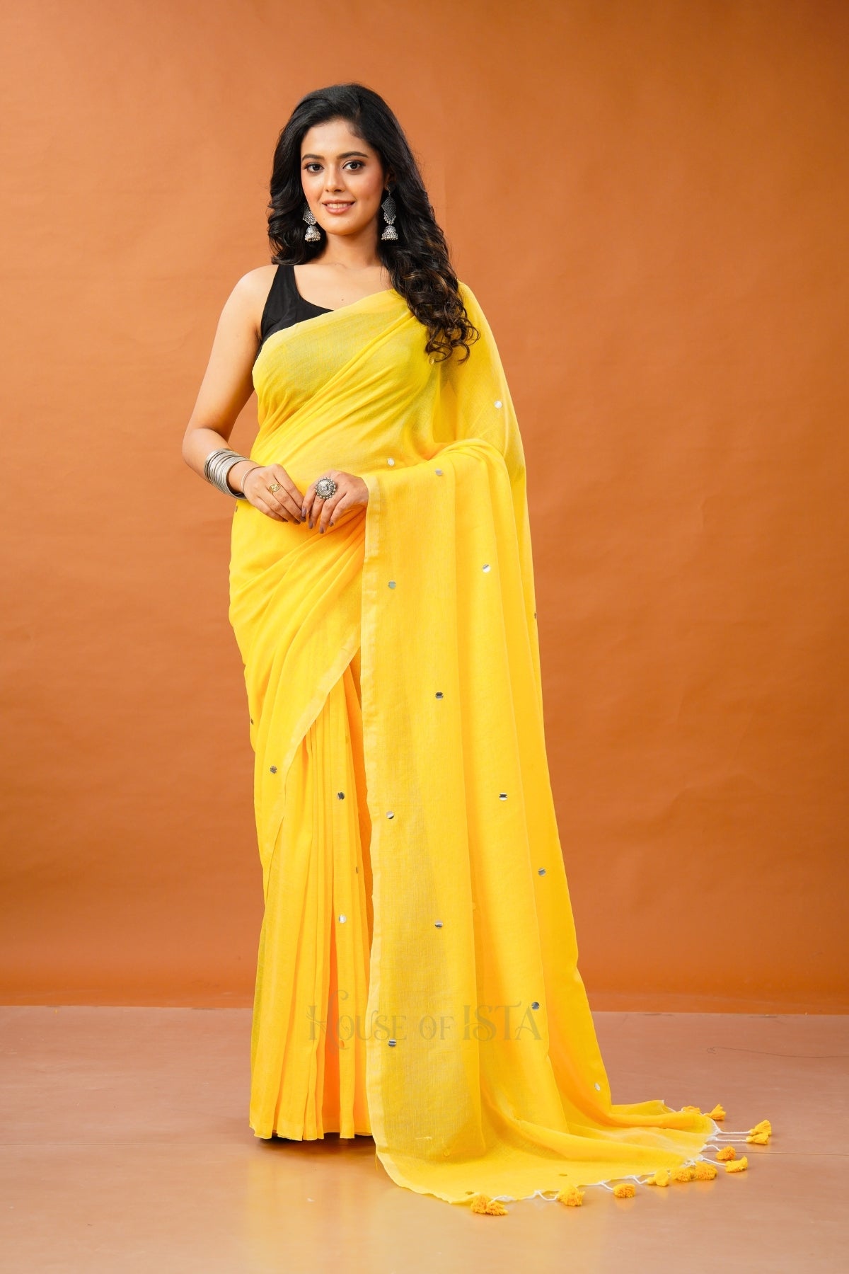 Basanti Bela Cotton Saree