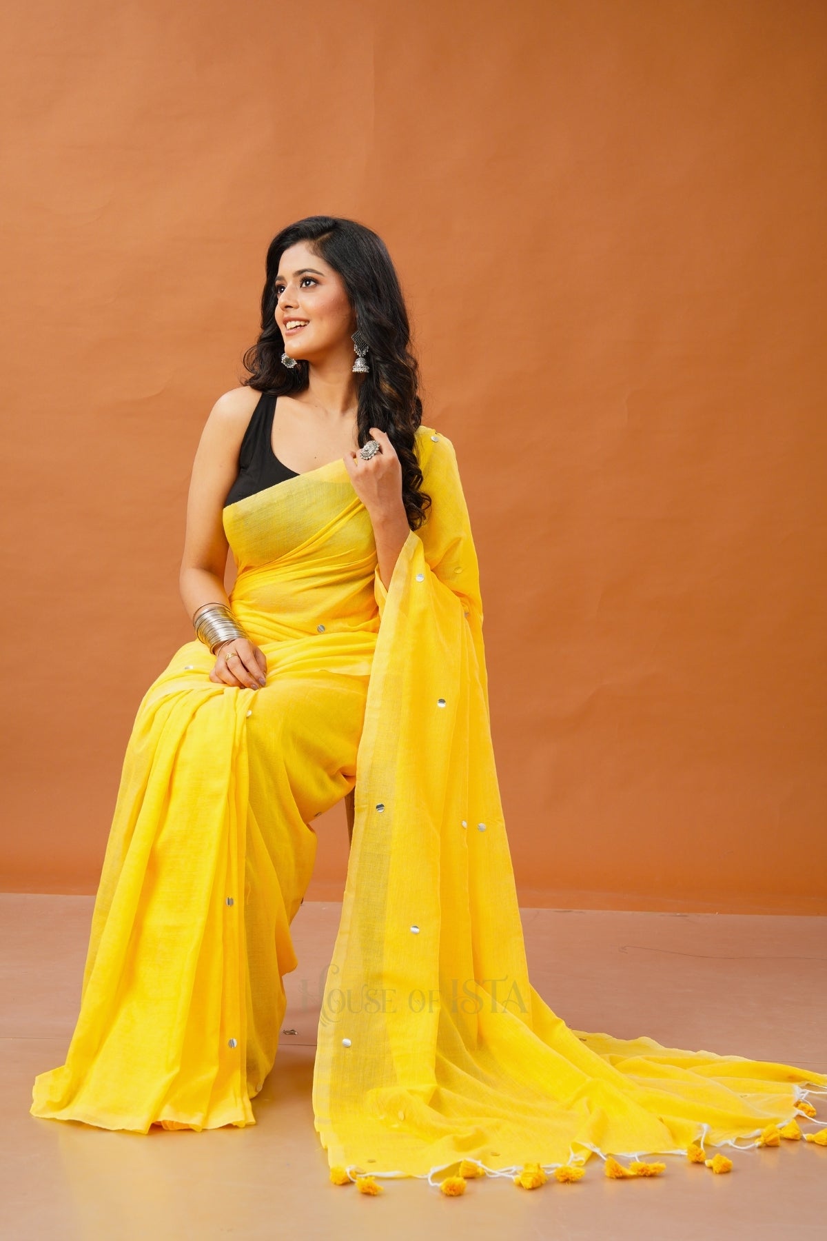 Basanti Bela Cotton Saree