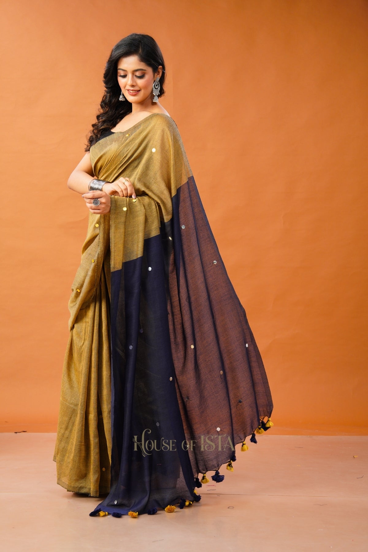 Desert Dusk Cotton Saree