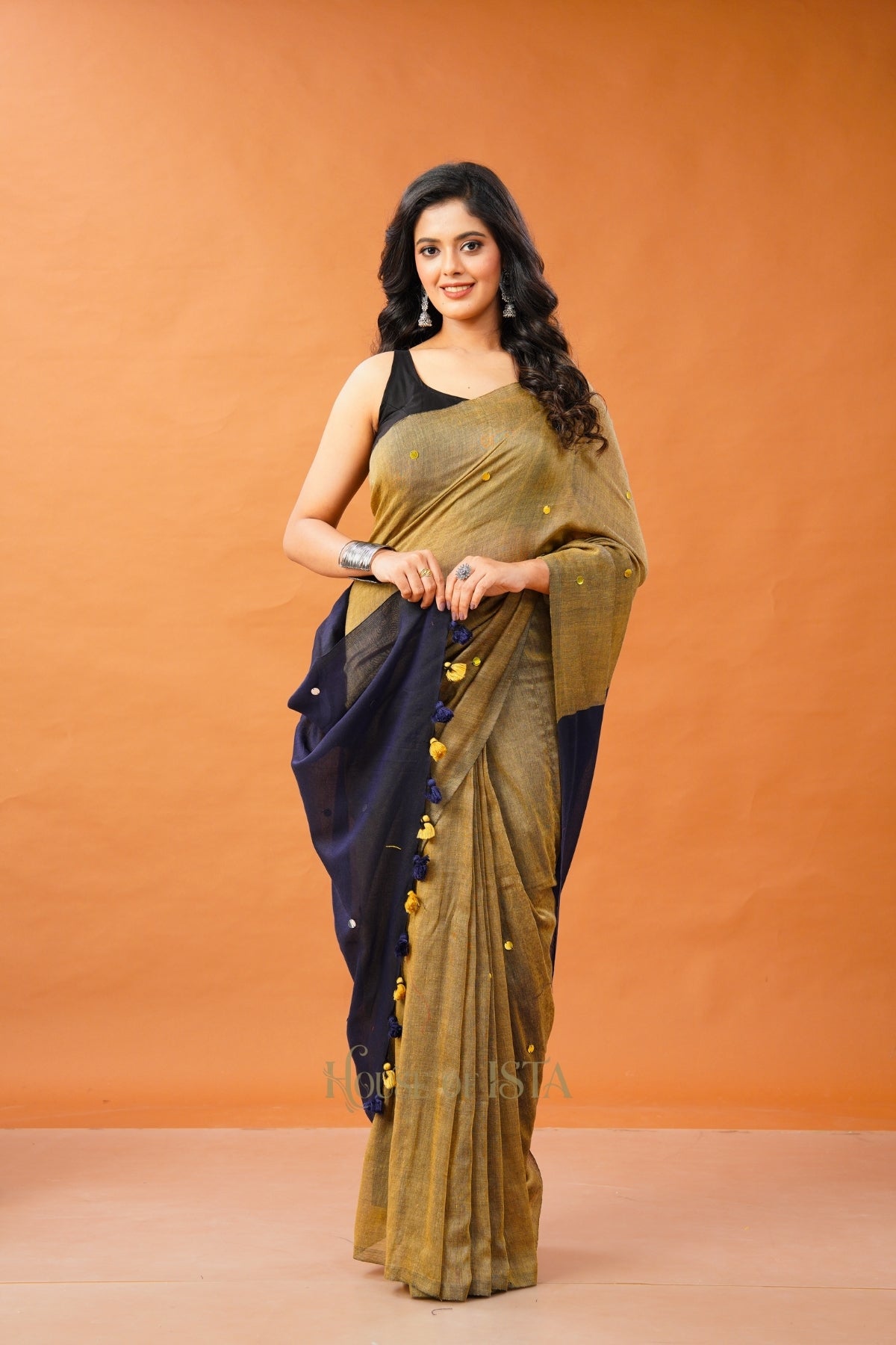 Desert Dusk Cotton Saree