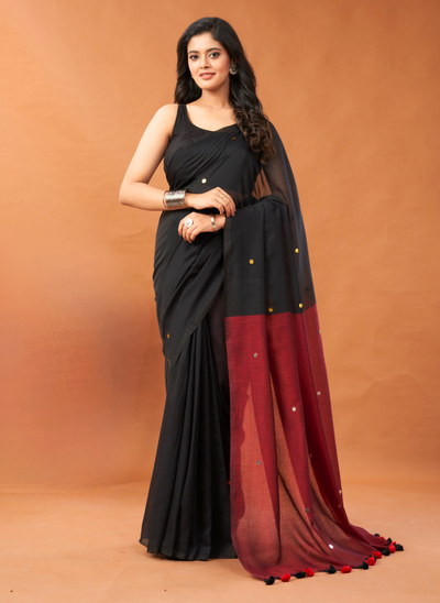 DUAL SHADE COTTON SAREES