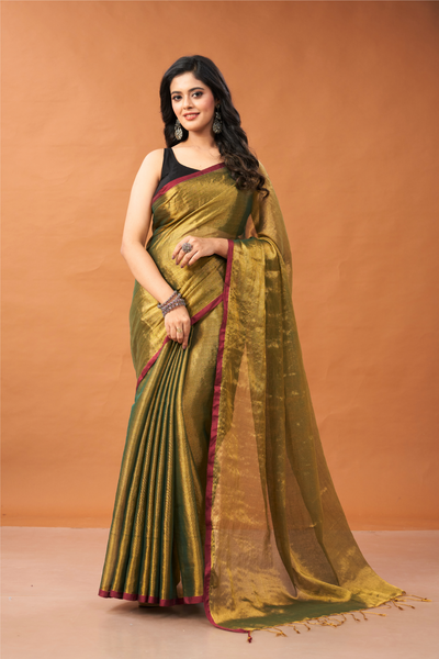 TISSUE COTTON SAREES