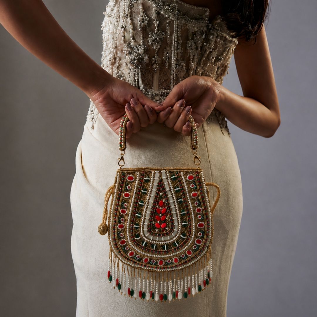 Rani Mahal Premium Potli Clutch
