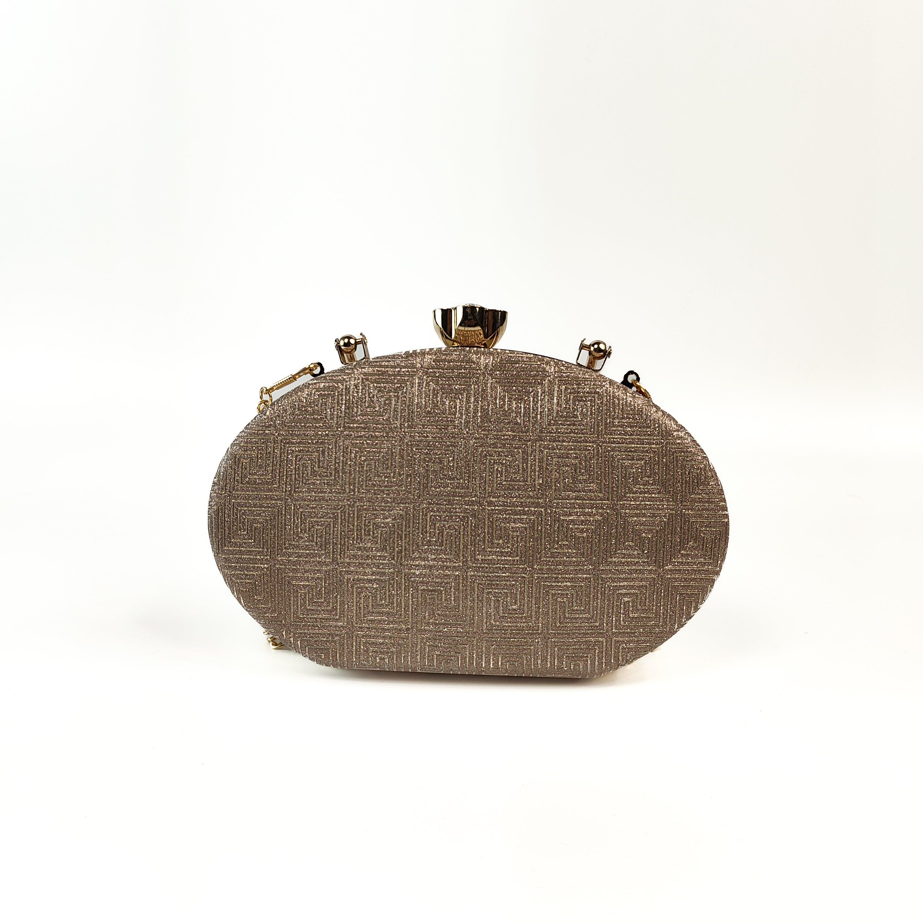 Champagne Spark Hard Box Clutch