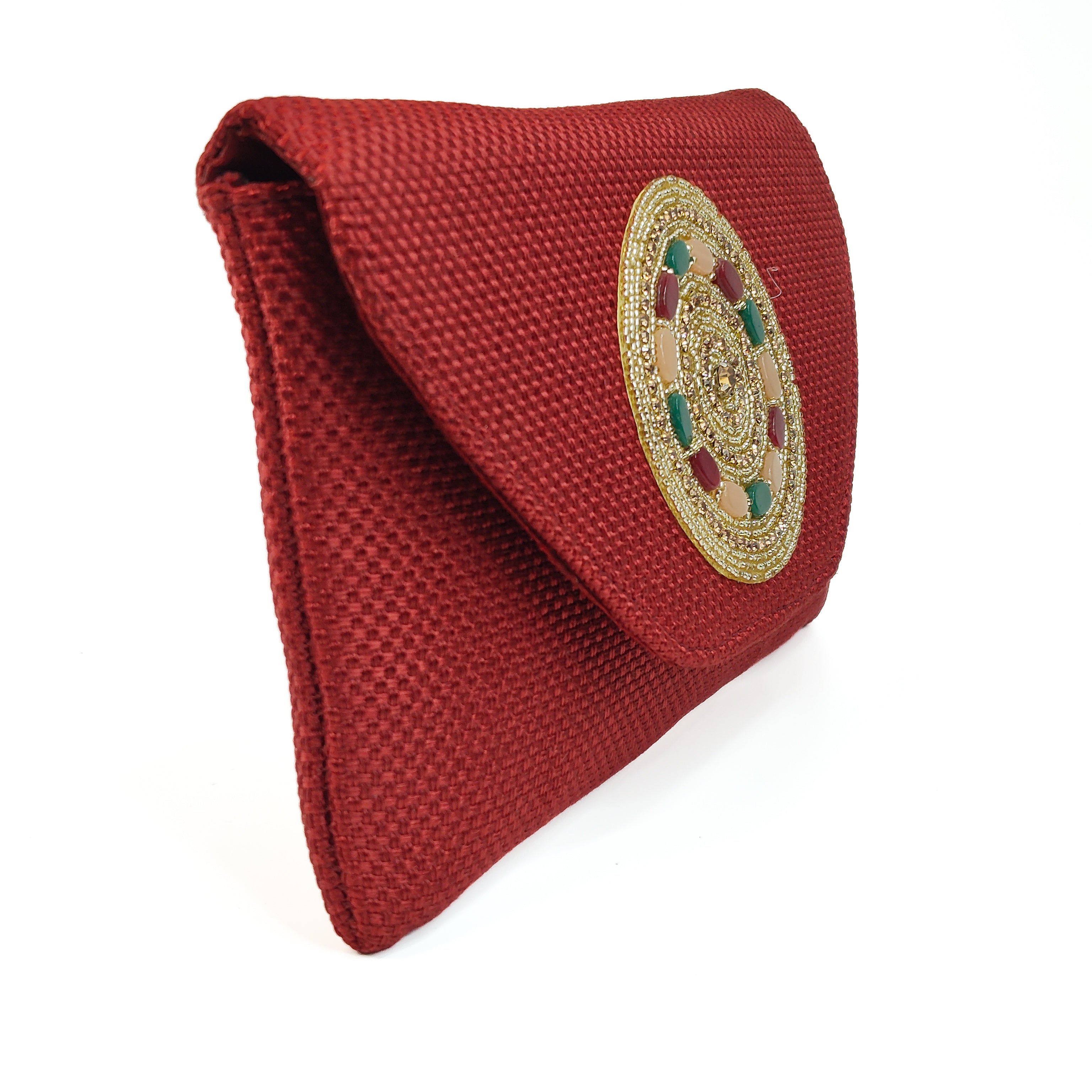 Laal Noor Envelope Clutch