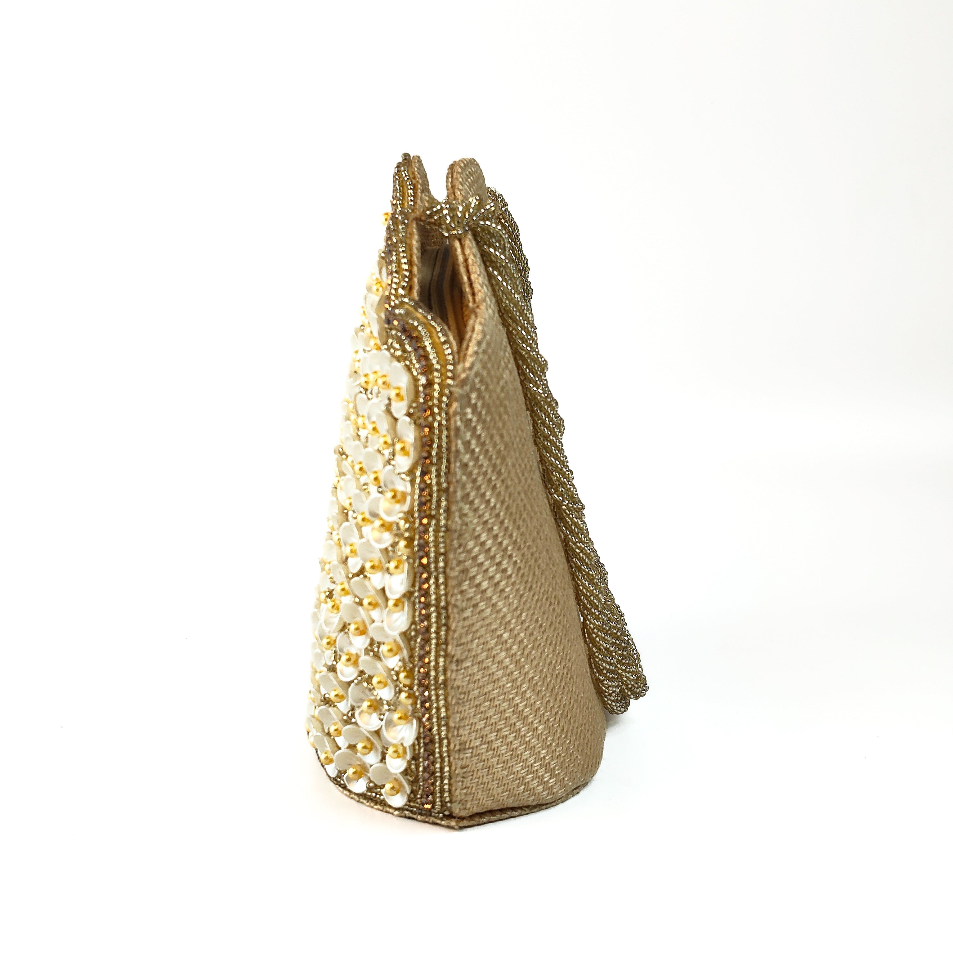 Pearl Blossom Designer Clutch