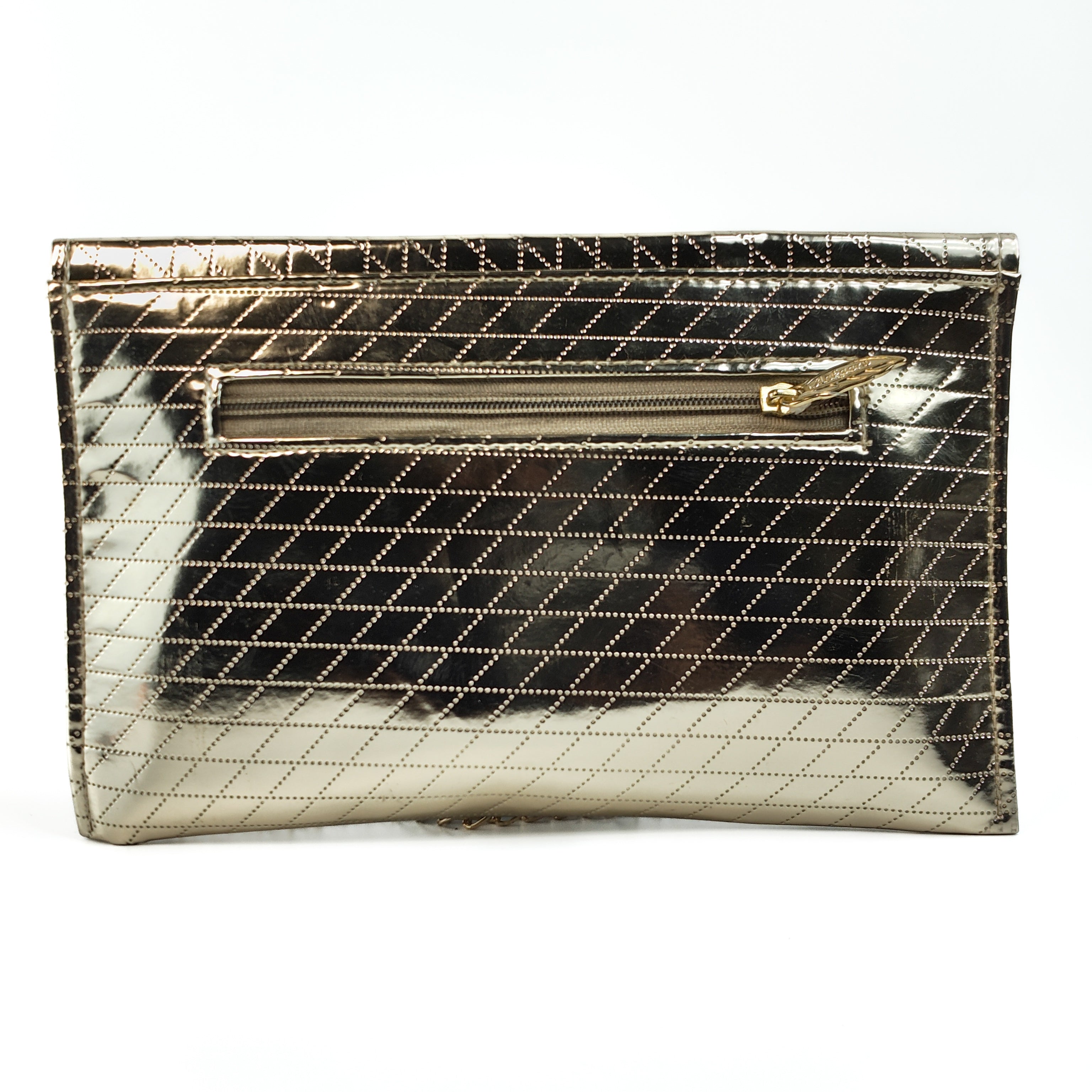 Luxe Flora Gold Soft Clutch