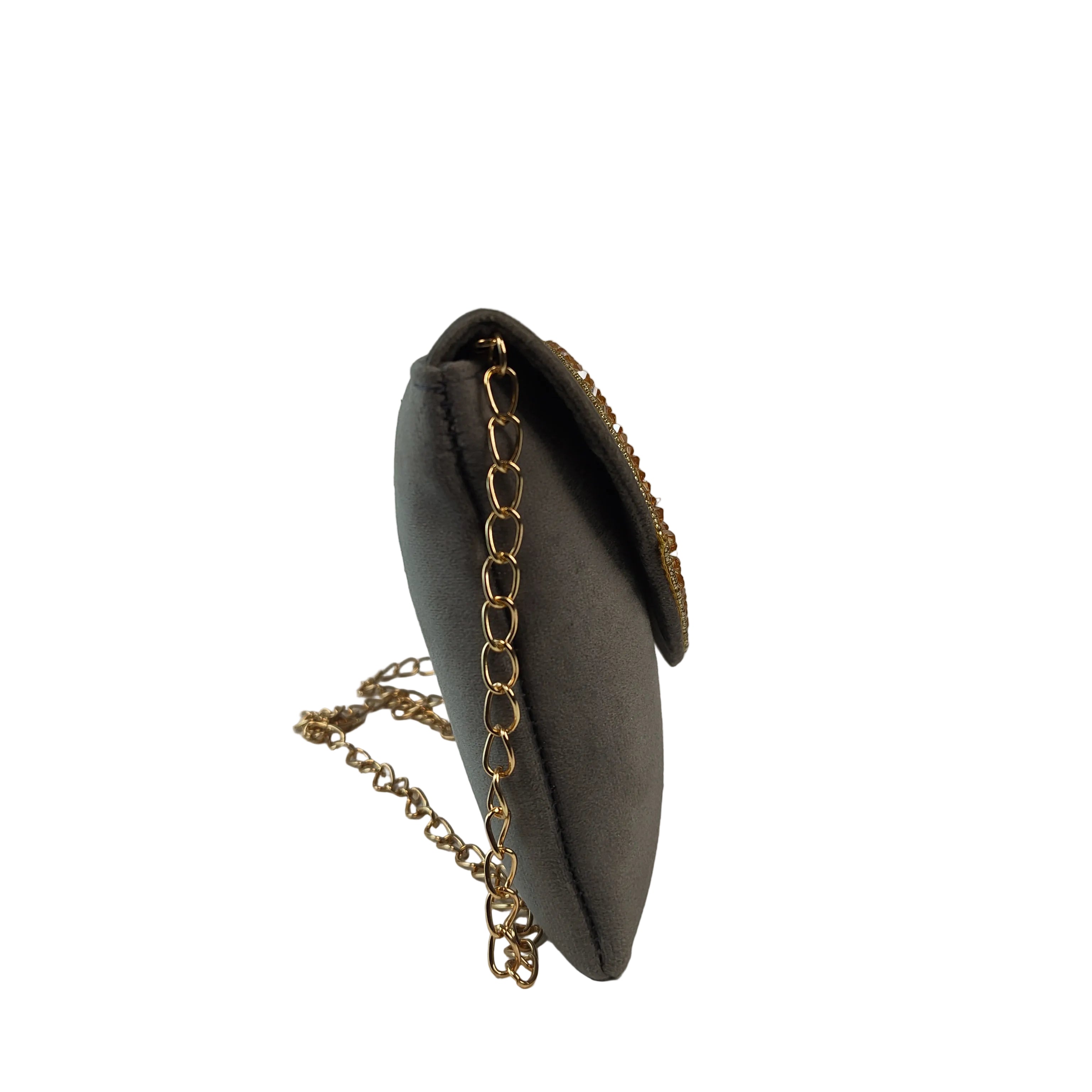 The Sapphire Gaze Designer Clutch